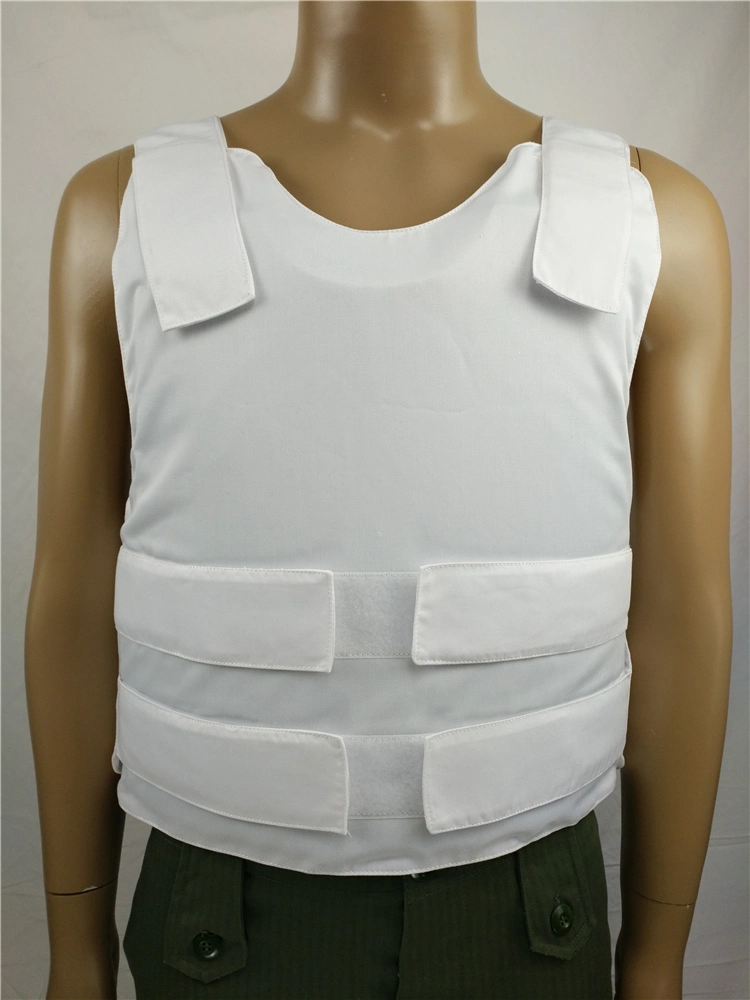 White Color Lightweight Soft Concealed Bulletsafe Bulletproof Vests