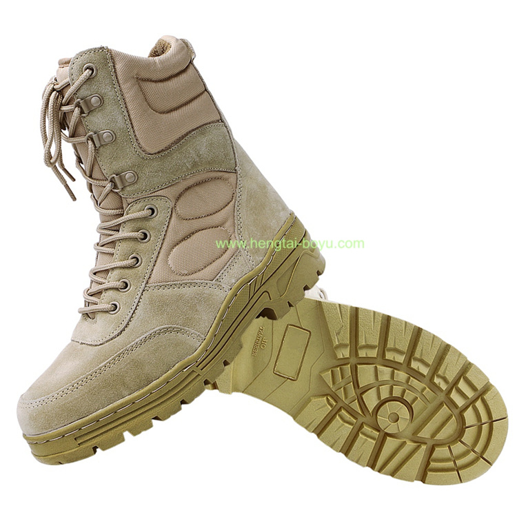Military Outdoor High-Top Breathable Tactical Military Shoes Desert Combat Military Boots