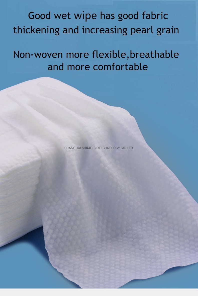 Practical Brand Non-Woven Non Irritating Soft Baby Wet Wipes