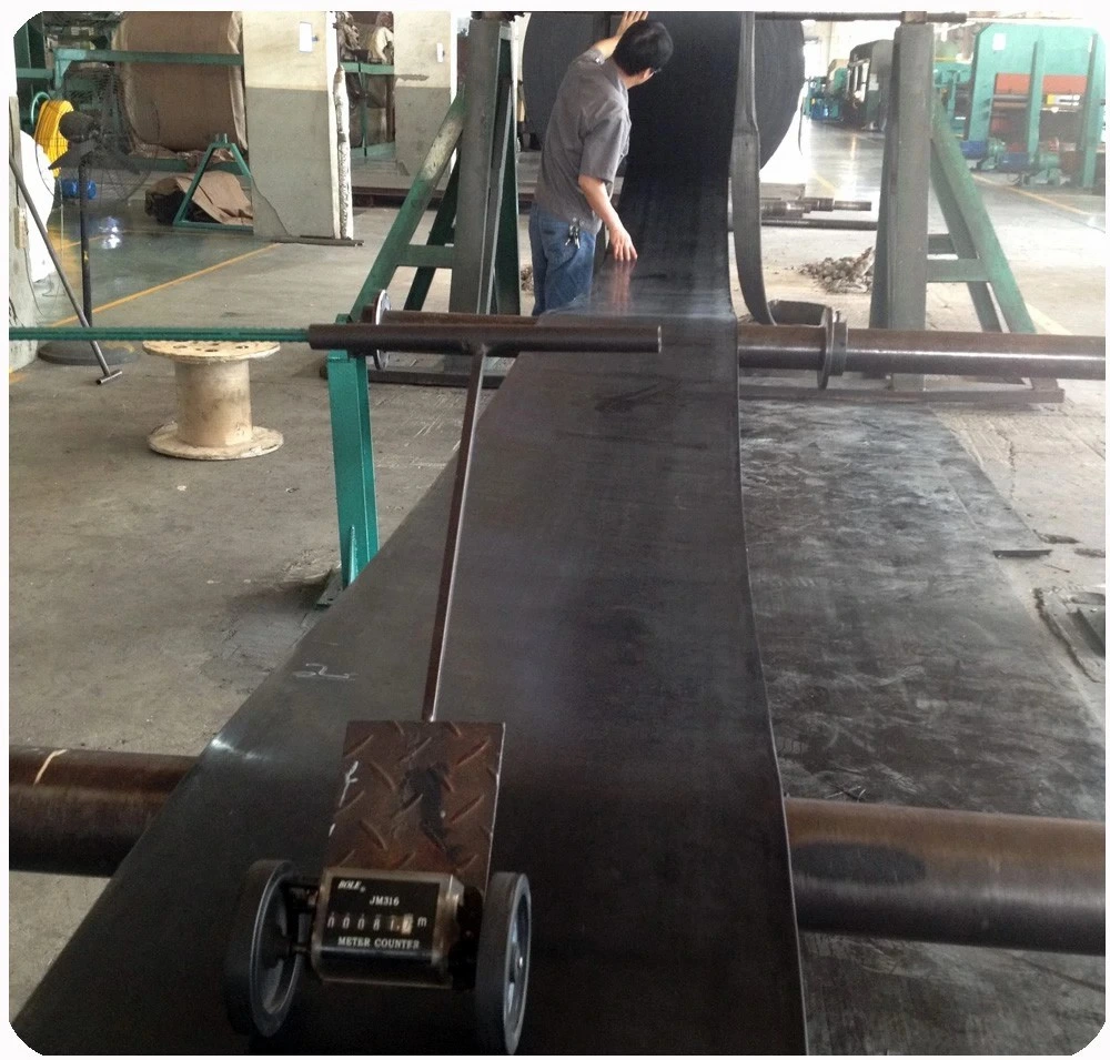High Quality Ep Fabric Rubber Conveyor Belt for Power Plant Long Distance Curved
