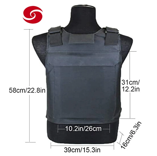 Light Weight Concealed UHMW-PE or Aramid Nij Iiia PE Bullet Proof Vest