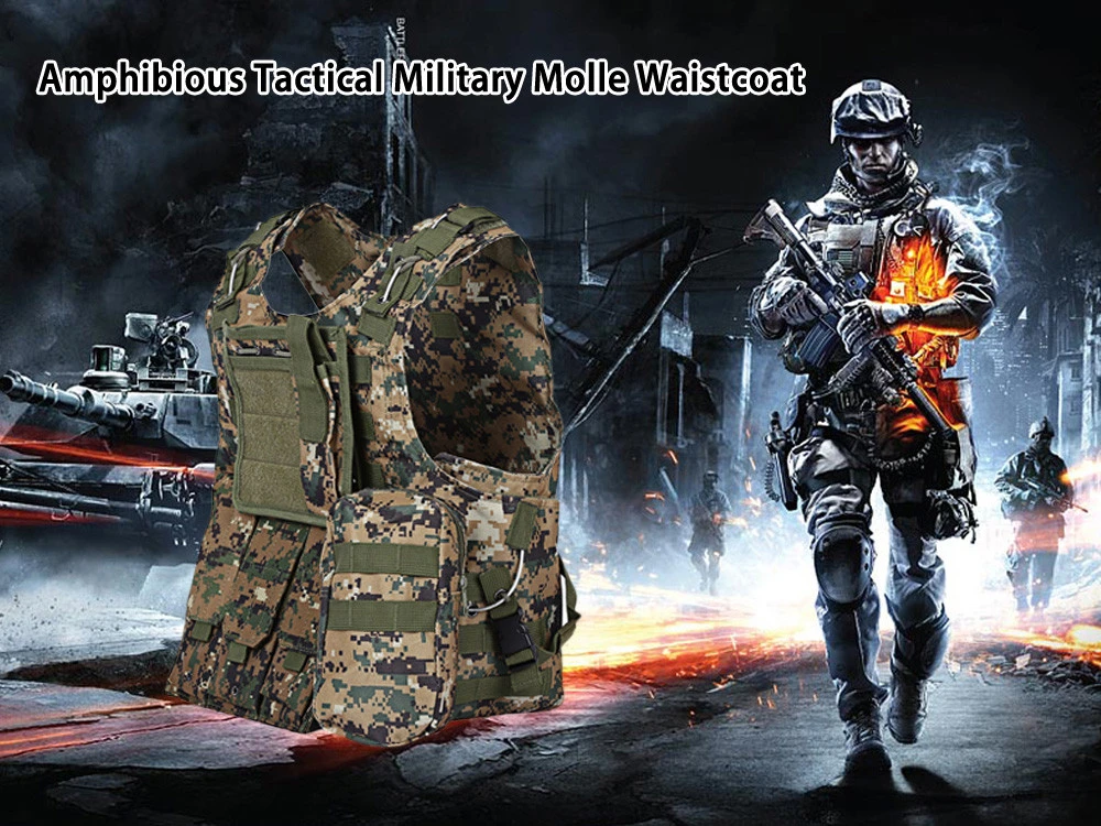 Military Bulletproof Vest Nij III Standard Level Combat Vest Tactical Ballistic Vest