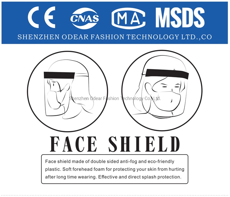 Anti-Fog Dust-Proof Face Shield Protective Cover Face Shield Hat