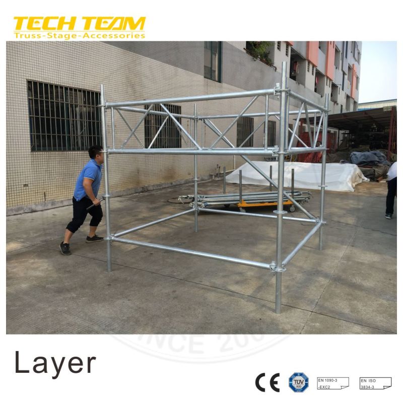Heavy Duty Concert Scaffolding Aluminum Steel Portable Scaffolding