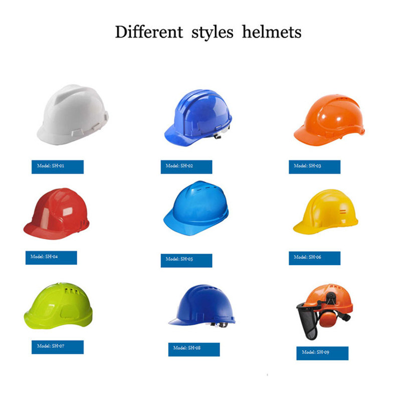 Industrial Safety Helmet, Delta Electrical Insulation Helmet, Six-Point Lining Helmet