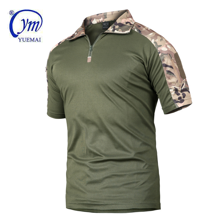 Military Tactical Combat Men Breathable Army Tactical T Shirt