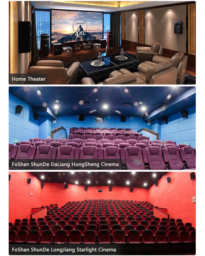 Acoustic Materials for Cinema Fabric Panel