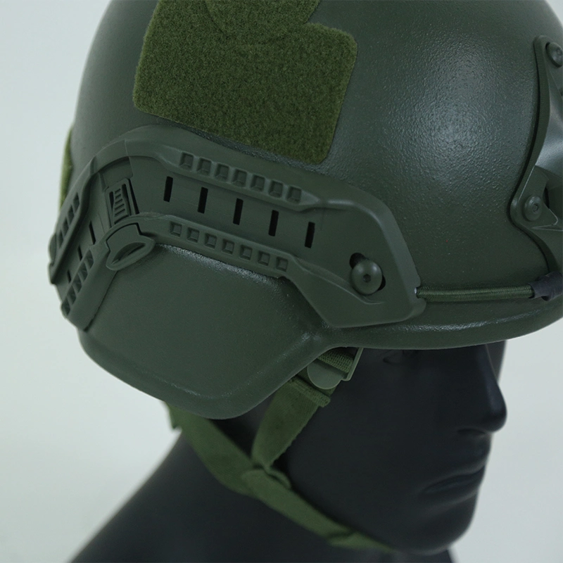 Military Police Aramid/PE Tactical Mich Bulletproof Helmet