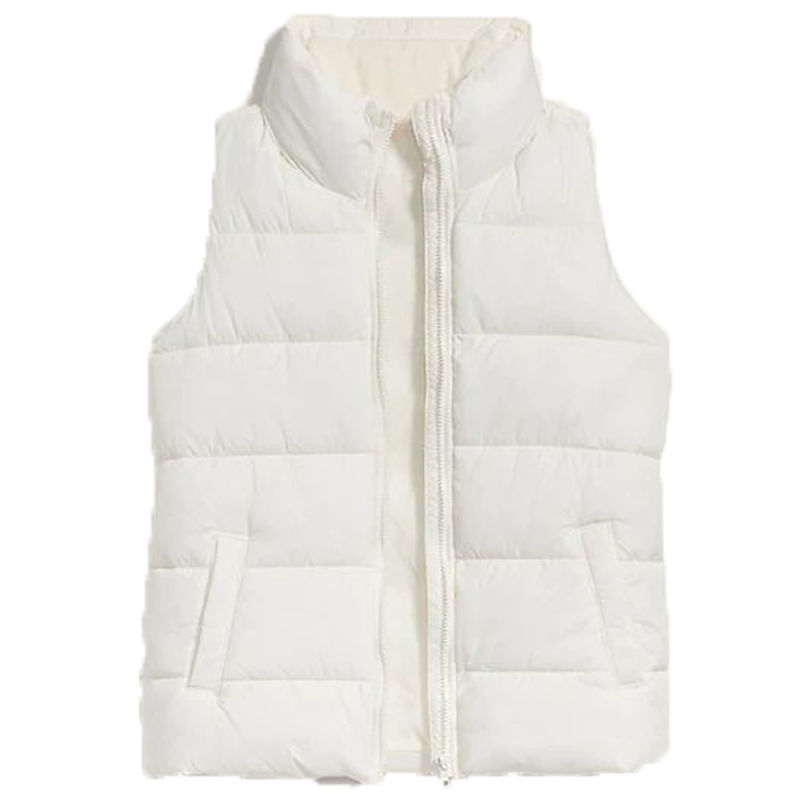 Womens Jacket Autumn Winter Packable Short Downlike Lightweight Puffer Vest