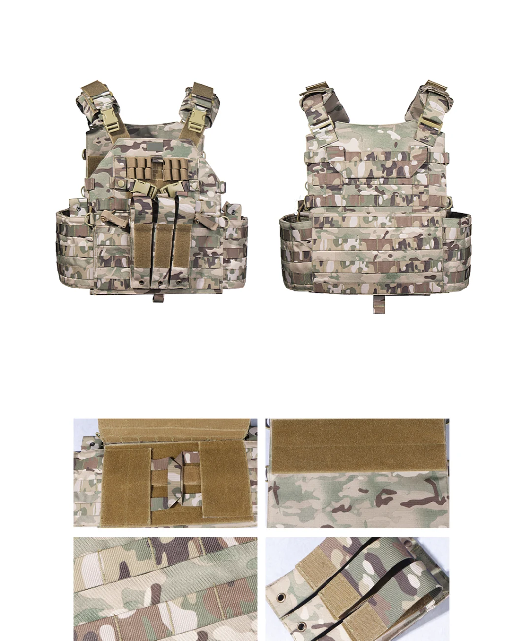 Multi Color of Military Tactical and Army Vest, Military Bulletproof Vest