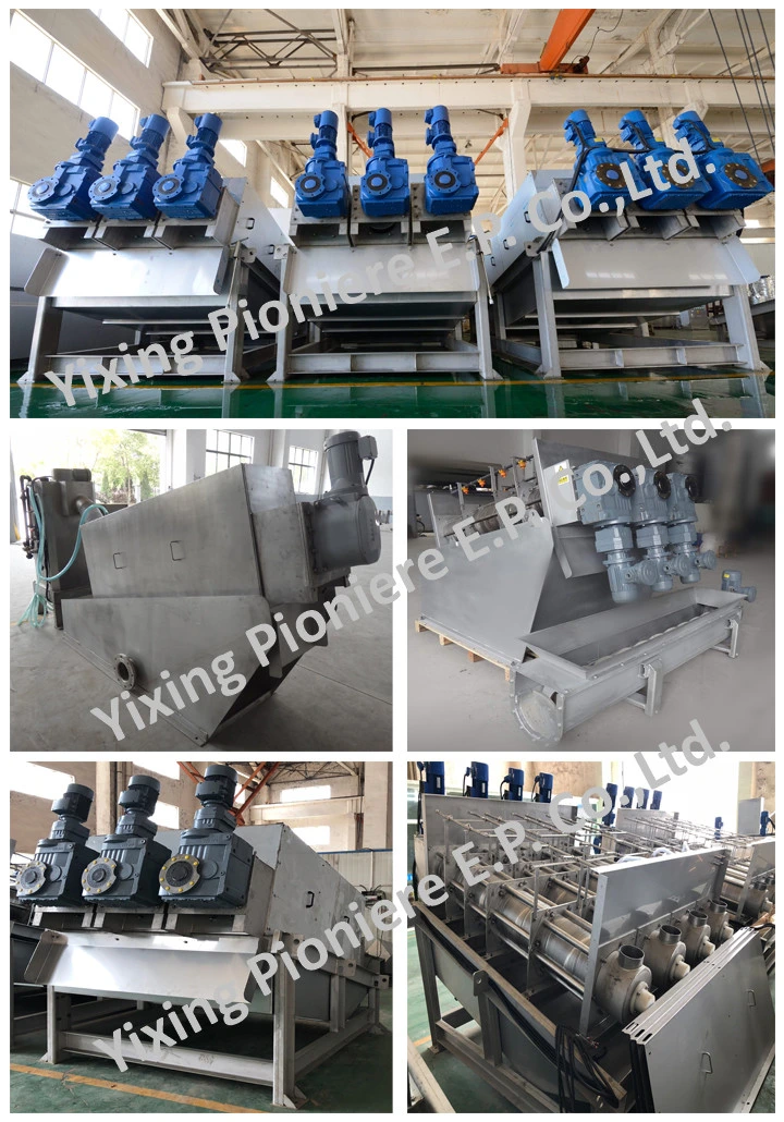 Sludge Dewatering Machine with Technical Support for Fish Product Wastewater
