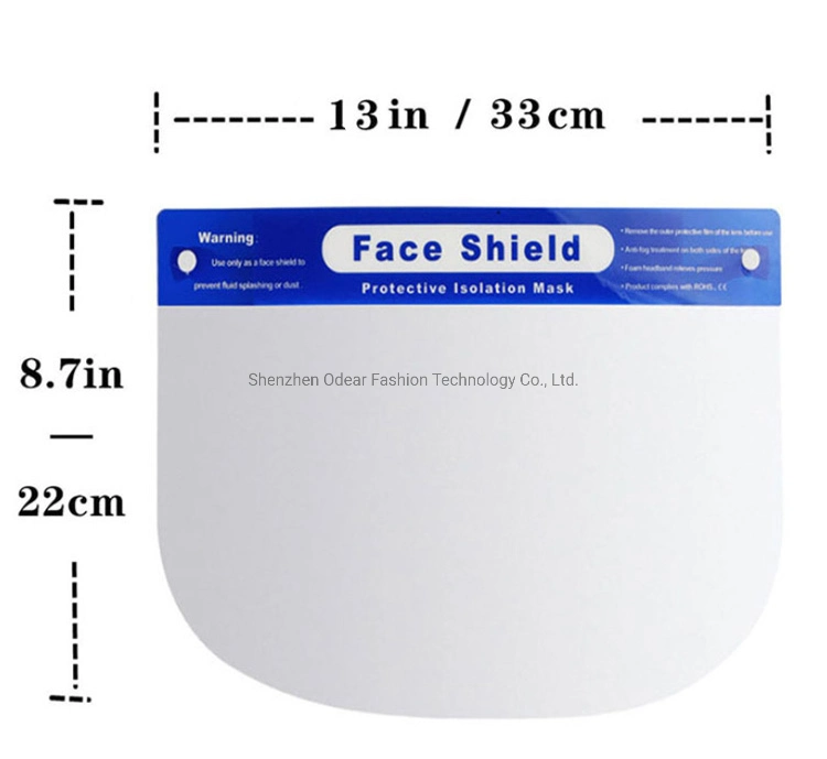 Anti-Fog Dust-Proof Face Shield Protective Cover Face Shield Hat