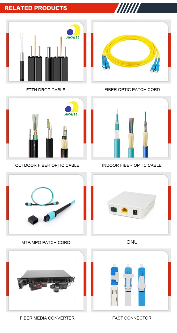 Factory supply indoor outdoor fiber to the home FTTH cable drop fibra optical G657A cable price