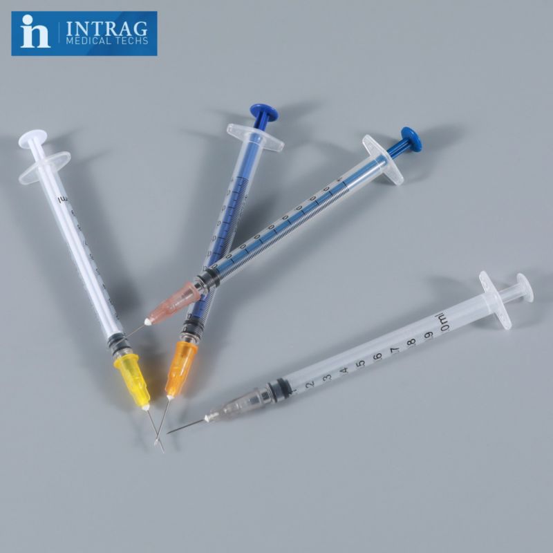 Low Factory Price Medical Disposable Retractable Syringe in Different Size