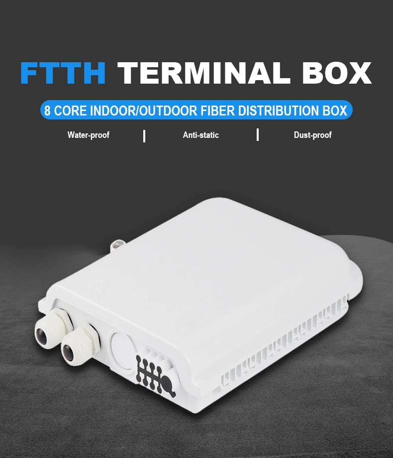 Indoor FTTH Terminal Box FTTH Distribution Box Terminal Box