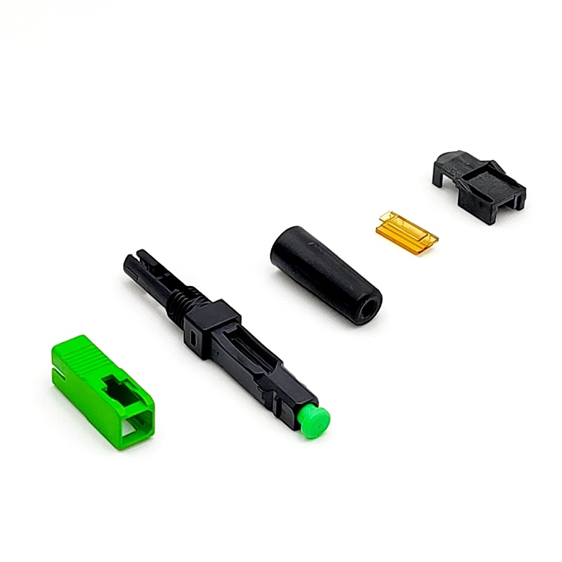 FTTH Fiber Optical Fast Connector Sc/APC Fiber Optic Quick Connector