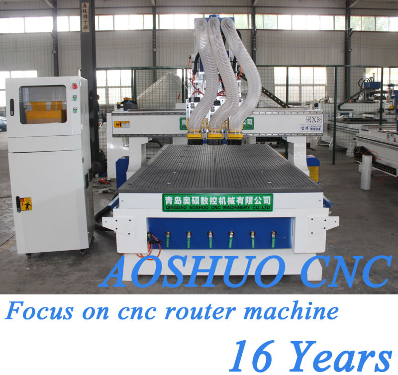 Premium OEM Factories CNC Wood Router Wood Door Lock Hole Making Machine Wood Side Drilling Machine