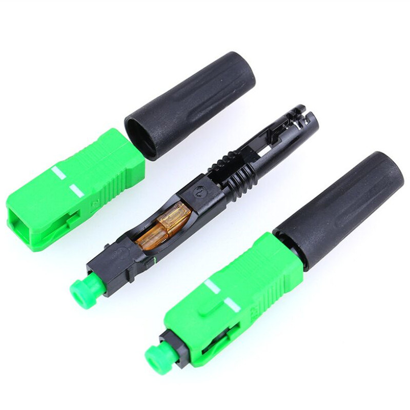 FTTH Fiber Optical Fast Connector Sc/APC Fiber Optic Quick Connector