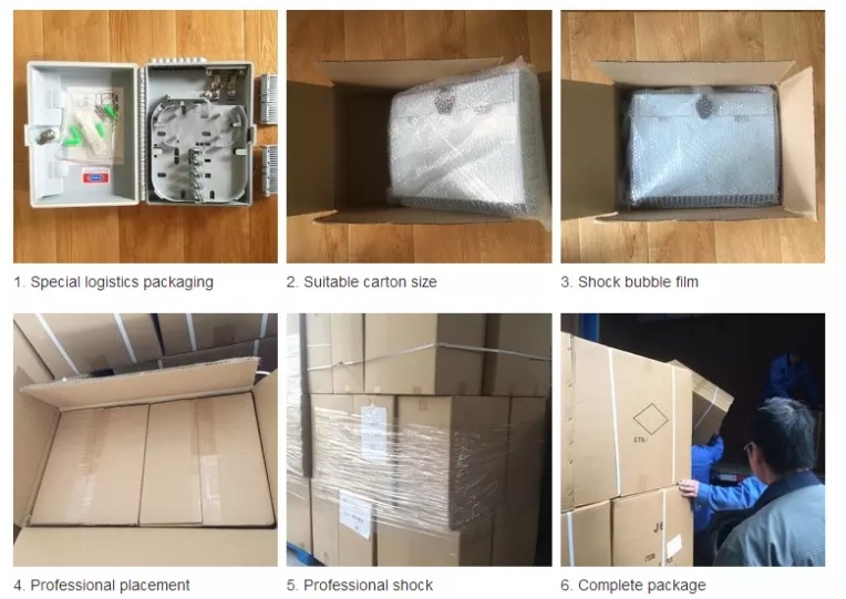 Chinese Outdoor IP65 Waterproof 8 12 16 24 Core FTTH Fiber Optic Termination Distribution Box