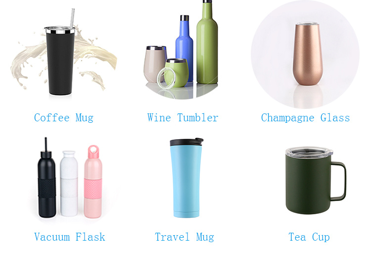 9oz Double Wall Stainless Steel Tumbler Two Layers Inox Tumbler Beer Tumbler Wine Tumbler