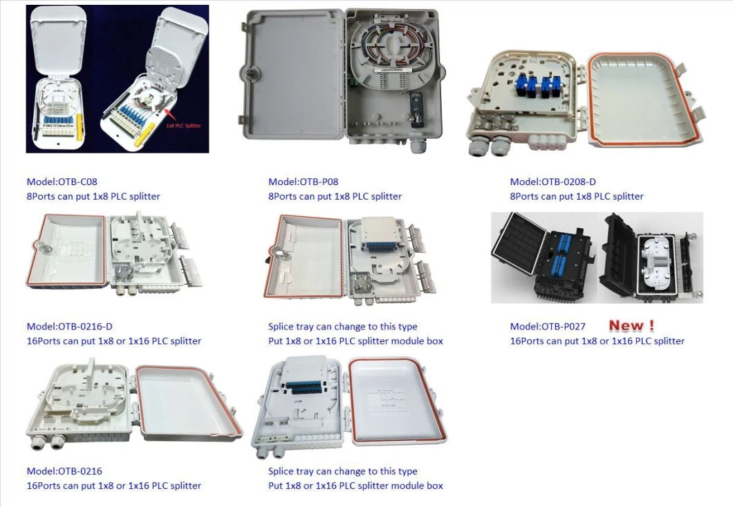 Fiber Optic Terminal Box 4ports Fiber Optic Access Box