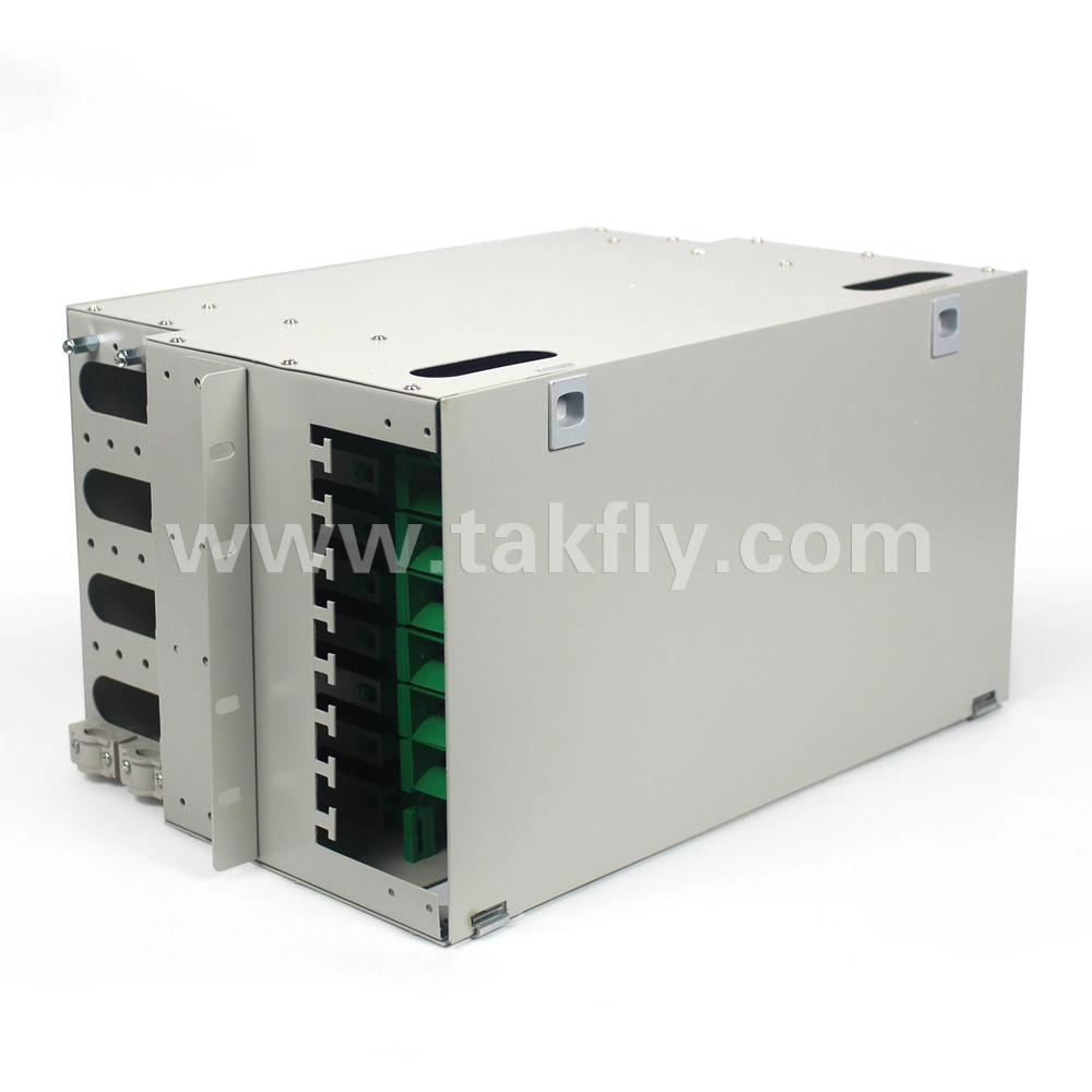 19'' Fixed Rack Mount Fiber Optic Distribution Box/Patch Panel/ODF