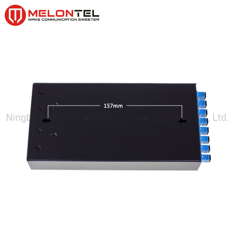 Fully Stocked Metal 8 Port Junction Optical Fiber Terminal Box for FTTH Cabling