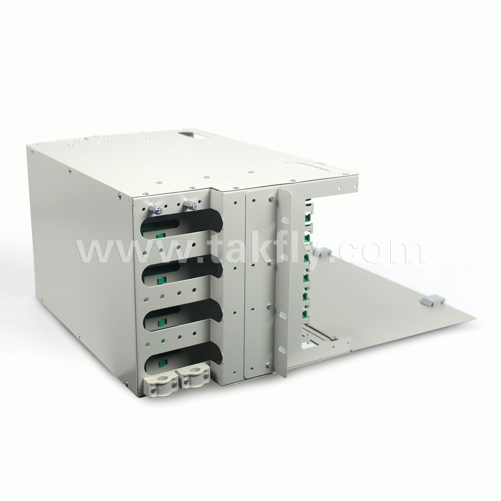 19'' Fixed Rack Mount Fiber Optic Distribution Box/Patch Panel/ODF