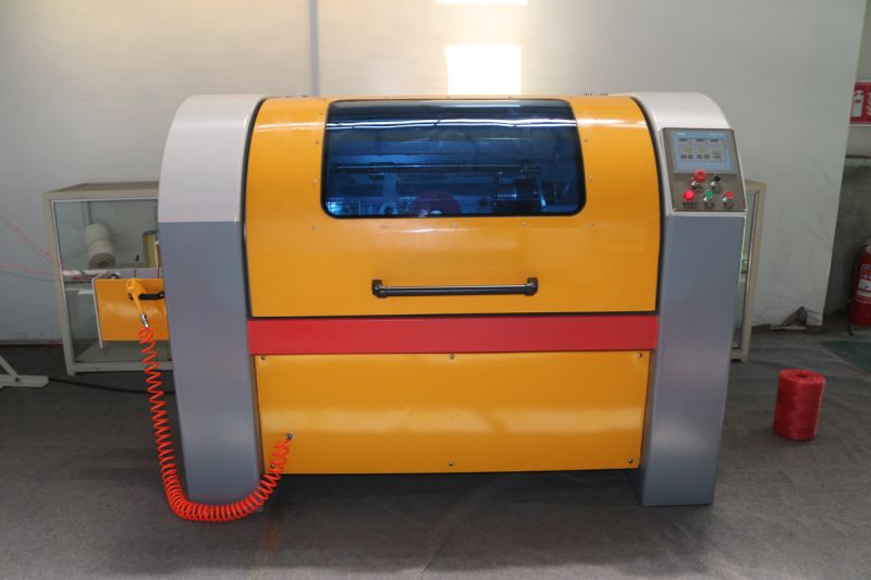 PP Baler Twine Bobbin Winder Plastic Raffia Yarn Twine Rope Spool Winding Twisting Machine