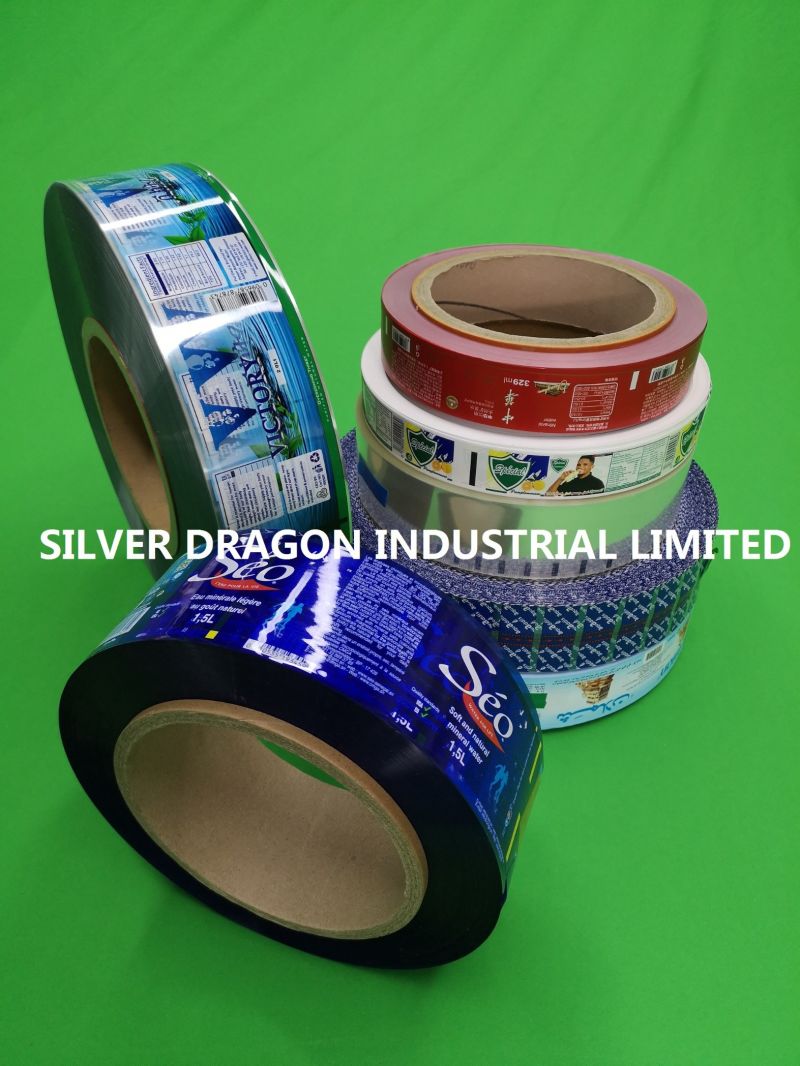 Custom PVC Shrink Label on Roll for Automatic Wrapping