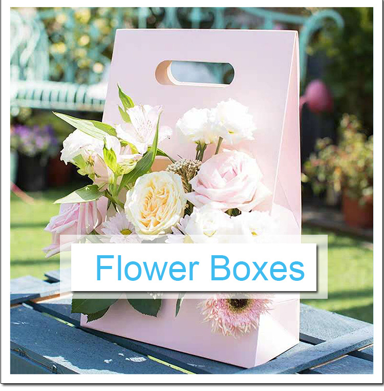Wholesale Wedding Waterproof Gift Box Cardboard Florist Fresh Flowers Boxes