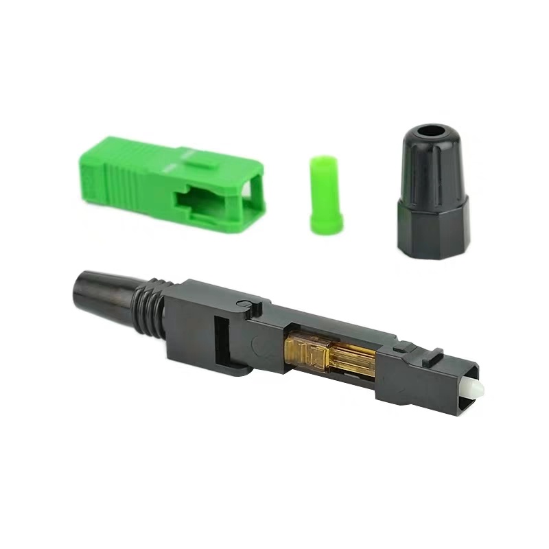 FTTH Fiber Optical Fast Connector Sc/APC Fiber Optic Quick Connector