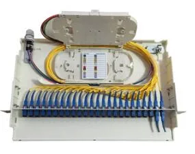 24 Fibers Fixed Rack Mounted ODF Fiber Optic Patch Panel