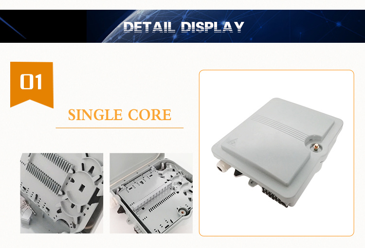 4/6 8/16/24 Core Splitter Box Caja Nap Box PLC Splitter Terminal Box