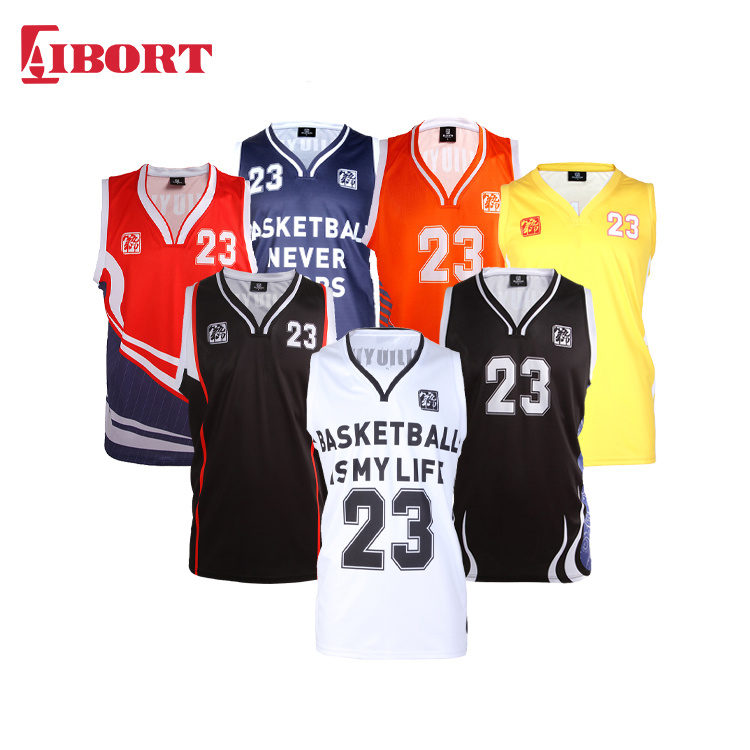 Aibort Fashion Design Sportswear Sublimation Printing Afl Vest (AFL-14)