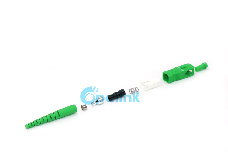Sc/APC 3.0mm Single Mode, Simplex &#160; Fiber Optic Connector