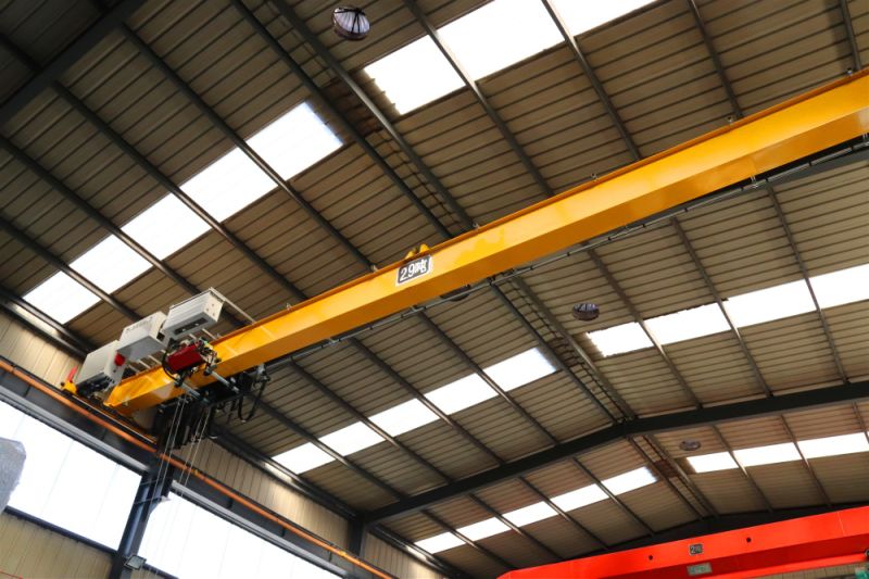 China Manufacturer 10t Europe Standard Single Beam Overhead Crane