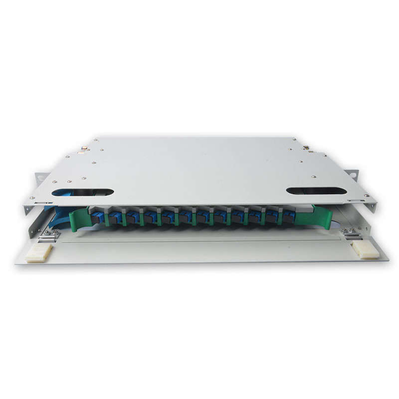ODF 12 24 48 Cores Sliding Optical Fiber Terminal Box ODF