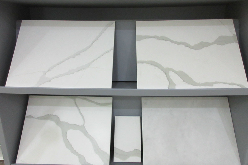 MB218 Silver Gray-- 12/20mm Modified Acrylic Countertop Acrylic Sheet Marble Vein