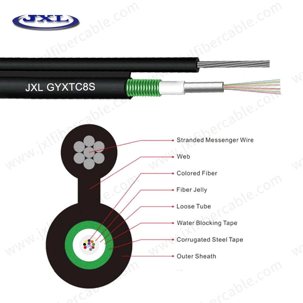 Factory Price Indoor Network FTTH Cable Gjfxh Optical Fiber FTTH Drop Cable