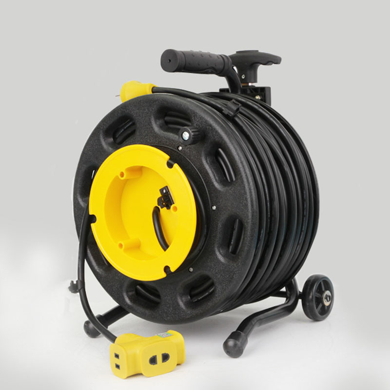 4000W Retractable Reel Drum Retractable Electric Extension Cable Reel