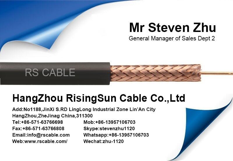 Extension Cable 3c-2V Cable with BNC Male Connector