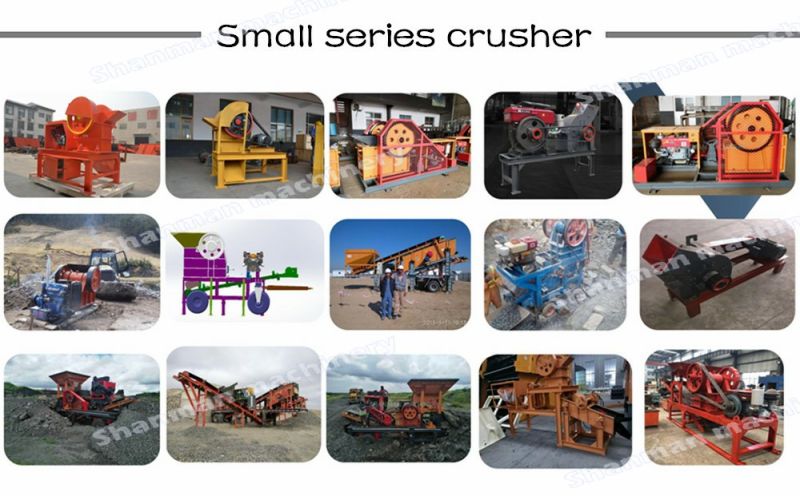 China Small Scale Gold Soil Crusher Small