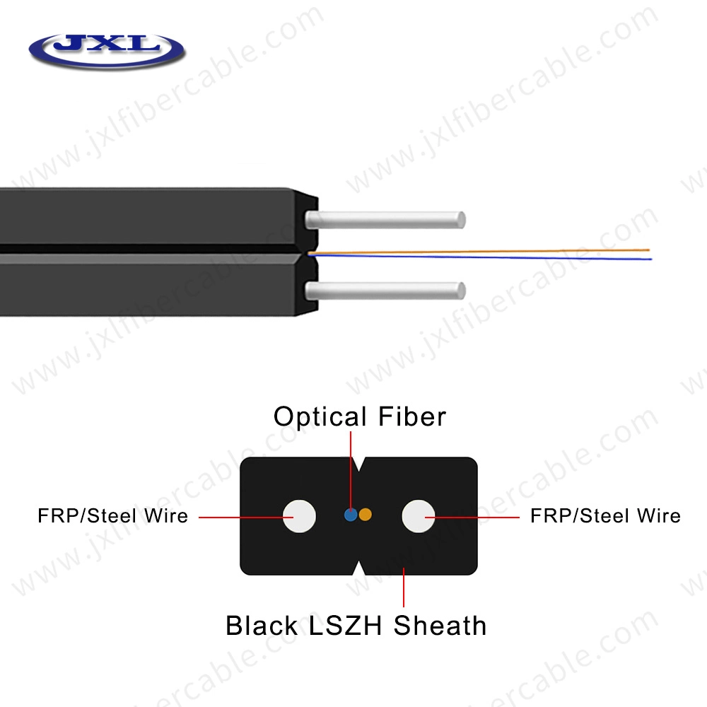 Hot Sale Simplex Indoor Tight Buffer Fiber Single Fiber Single Core Optical Fiber Cable GJFJV