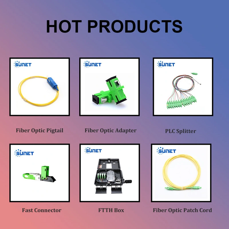 FTTH Box 4 8 Port Way Distribution Box Fiber Optic Outdoor Wall Mount FTTH Box