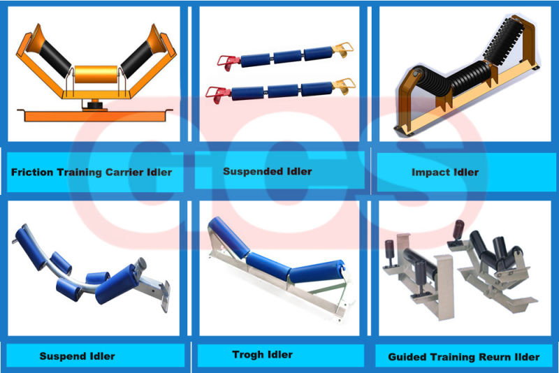 Idler Roller Rollers Idler Roller Specular Paint Trough Idler Roller High Gloss Painted Roller Steel Rollers