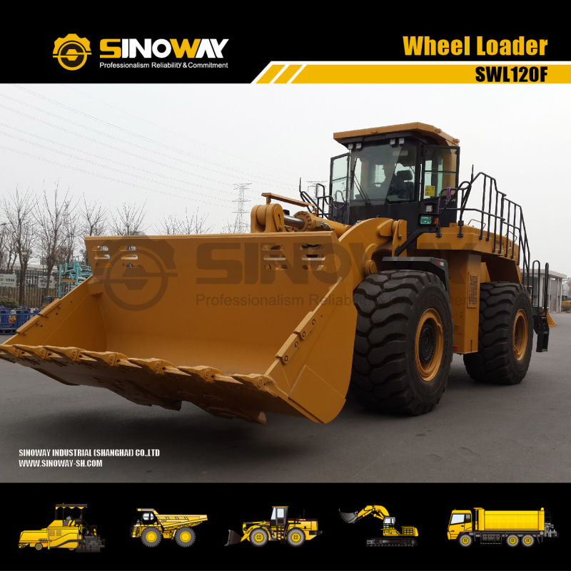 Brand New Heavy Duty Mining Wheel Loaders with 6.5m3 Bucket