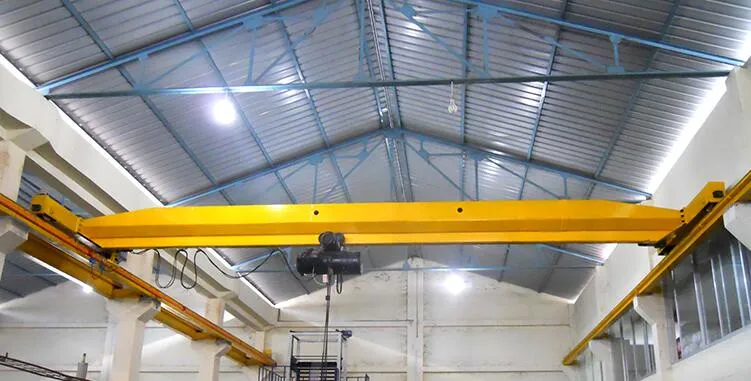 Industrial Use 16ton Electric Single Beam Overhead Crane Manufacturers