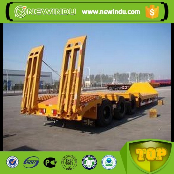 Transporting Heavy Duty Equipment 50 Ton Semi Trailer