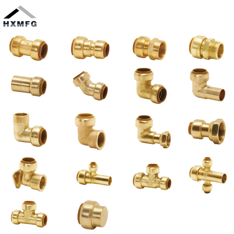Straight Female Tap Connect Fast Installation Push Fit Fitting Coupling